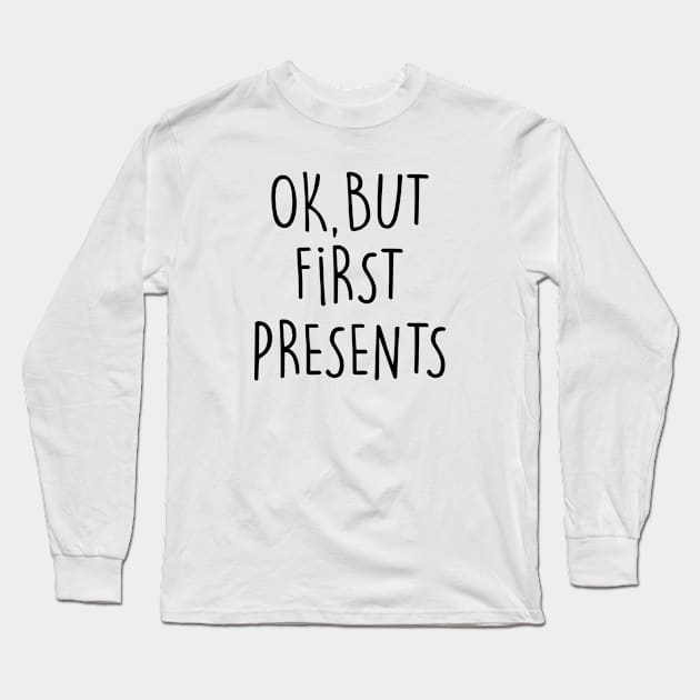 PRESENTS Long Sleeve T-Shirt by eyesblau